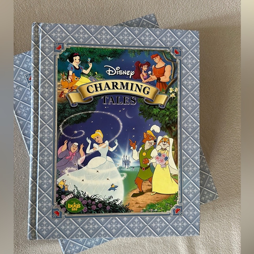 Two Disney Enchanted Tales books.